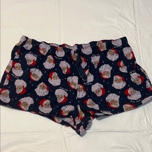 Old Navy Santa Claus Pajama Shorts